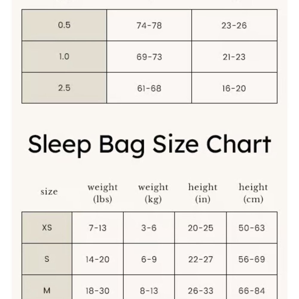 New Kyte Baby sleep bag, 1 tog size large - Picture 3 of 5
